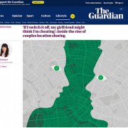 The Guardian - Inside the rise of couples location sharing