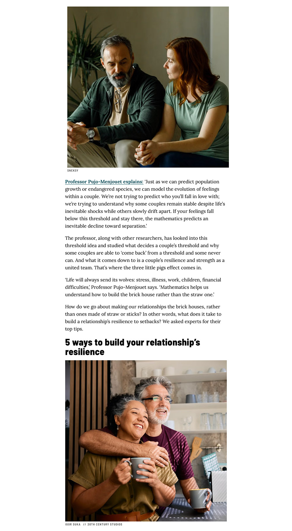 How the ‘three little pigs’ effect predicts whether your marriage will break down – and 5 tips to protect it